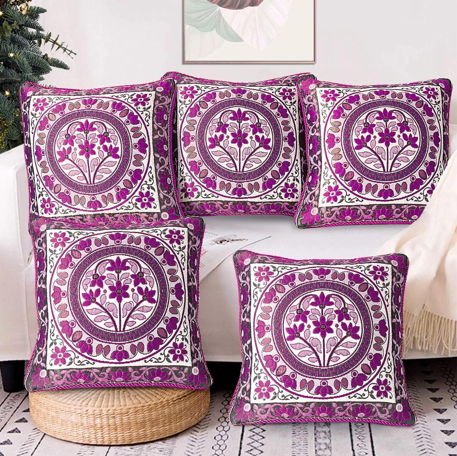 Cushions Floral Motif