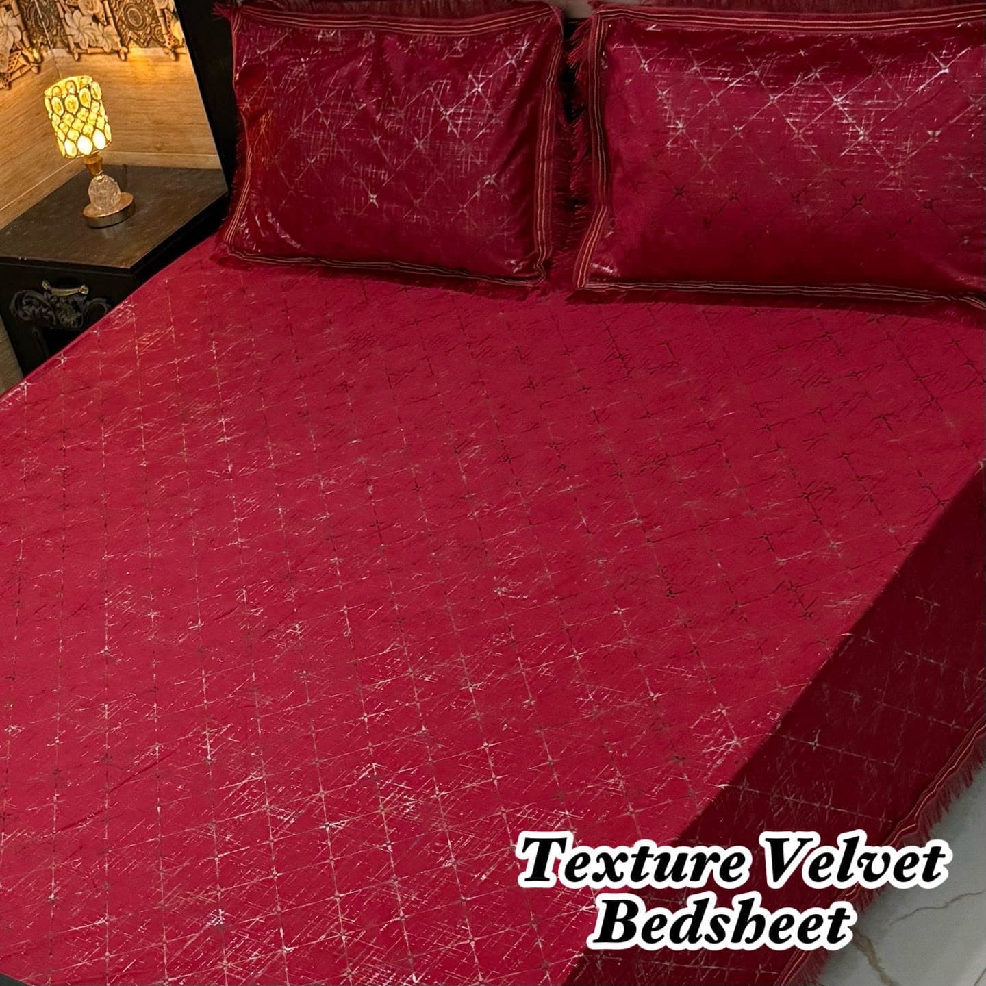 Texture Greek bedsheets double bed